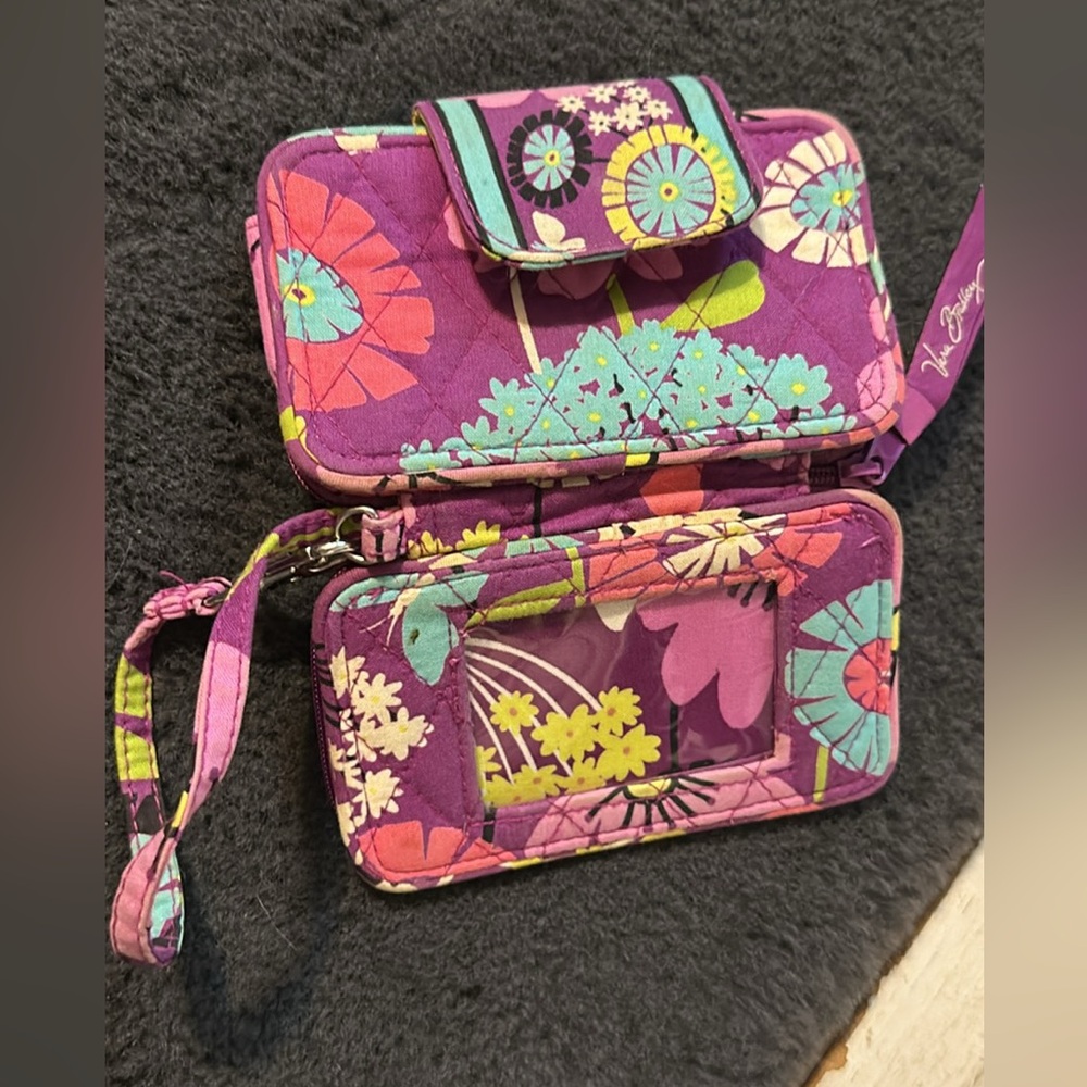 Vera Bradley wristlet, used